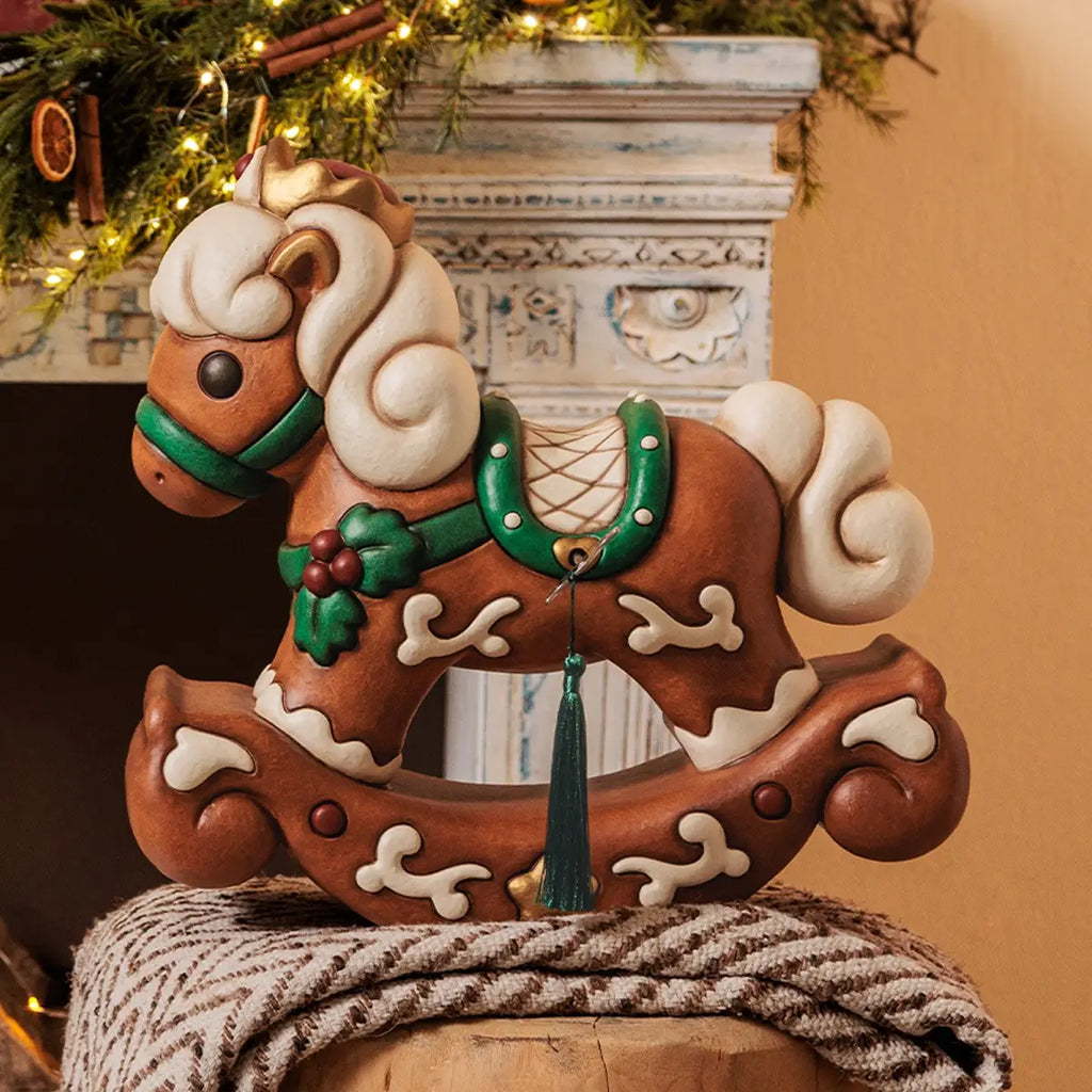 Thun - Carillon maxi cavallo a dondolo in ceramica | Rohome