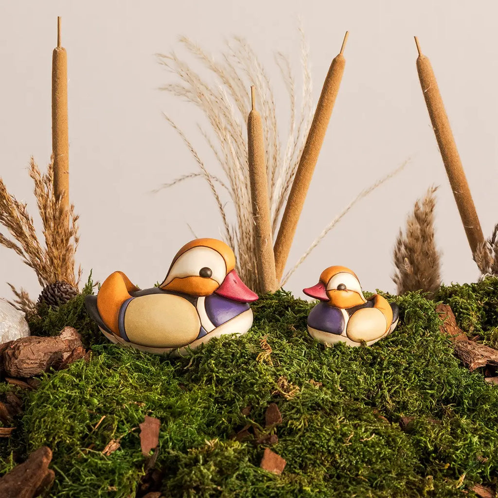 Thun- Anatra mandarina in ceramica, piccola | rohome
