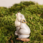 Thun - Mini animale lupo in ceramica | Rohome