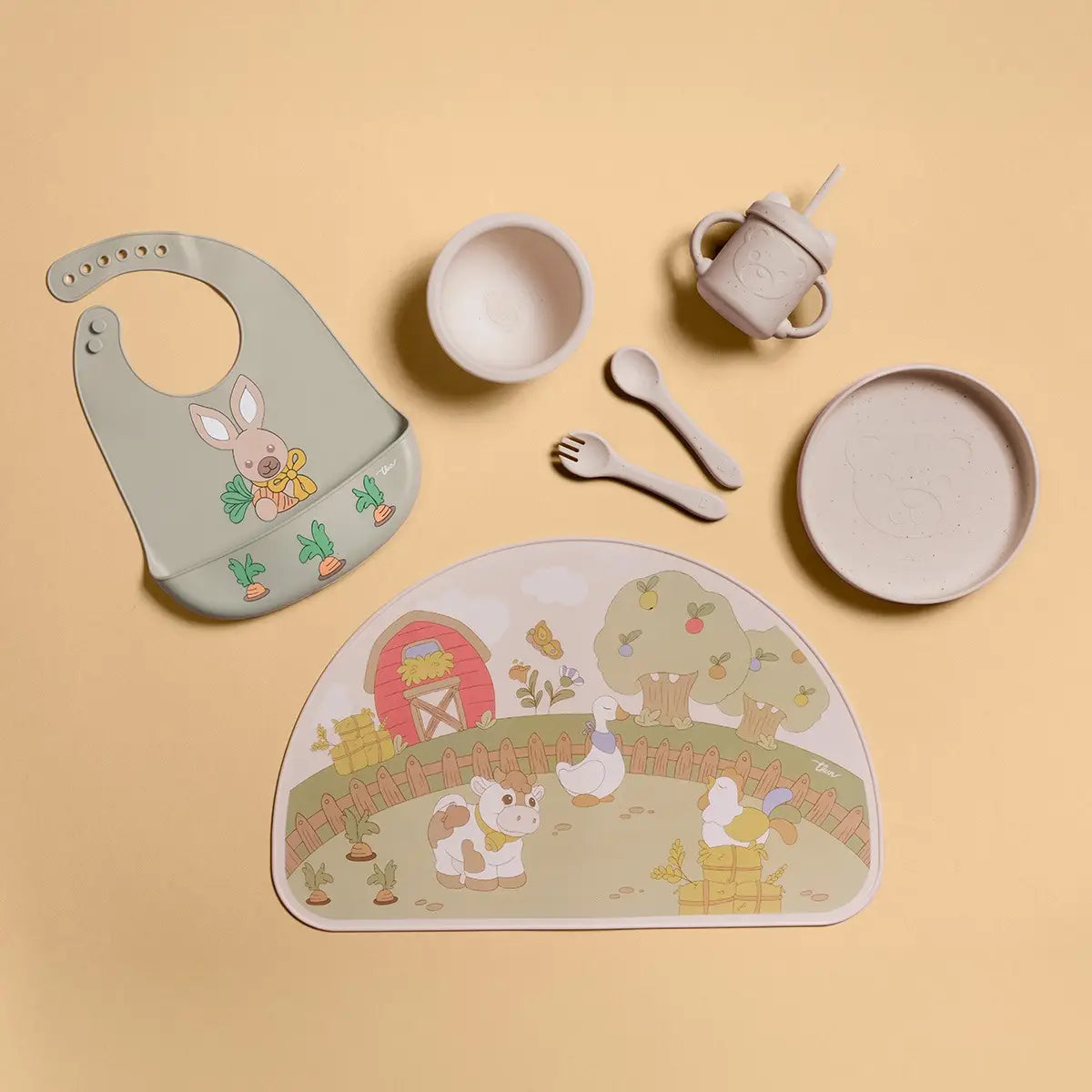 Thun - bavetta in silicone con tasca | rohome