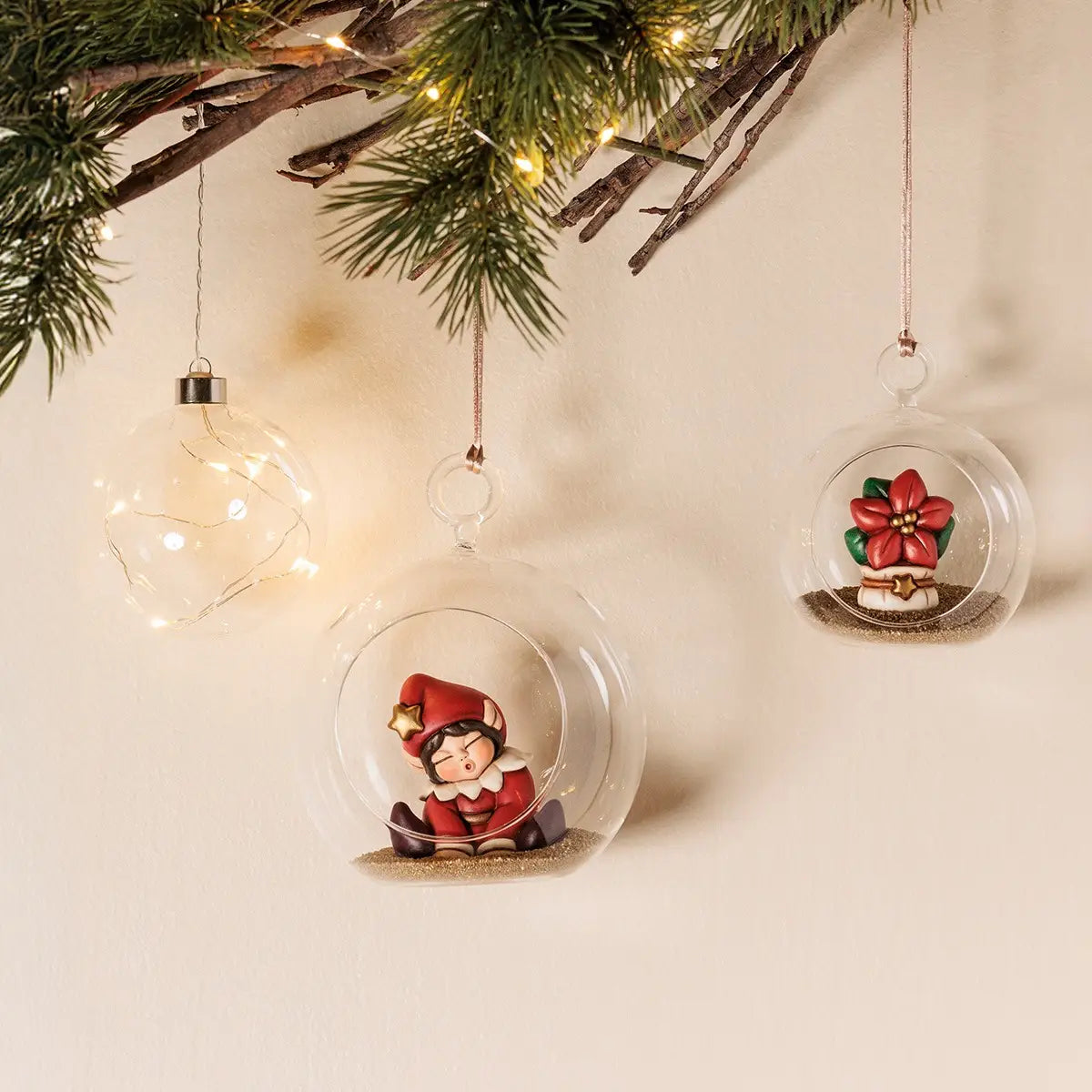 Thun - Piantina Stella di Natale piccola Collezione Nalizia 2025 | Rohome