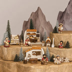 Thun- Set 3 pezzi fornaio in ceramica Presepe Classico | rohome