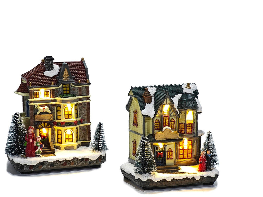 Scenografia Villaggio Natalizio case| Rohome | Rohome