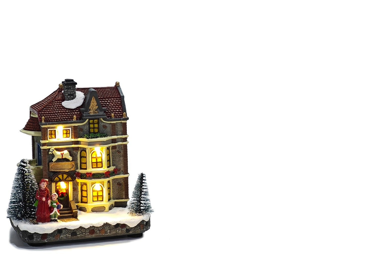 Scenografia Villaggio Natalizio case| Rohome | Rohome