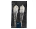 Set 2 addobbi natalizi a forma di stalattite con perle | Rohome | Rohome