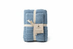 Set 2 asciugamani in spugna azzurri | Rohome | Rohome