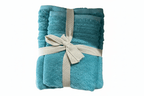 Set 2 asciugamani in spugna turchese | Rohome | Rohome