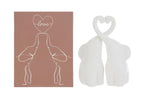 Set 2 elefantini in porcellana h. 27cm | Rohome | Rohome