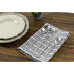 Set 24 posate acciaio colore silver opaco | rohome | Rohome