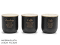 Set 3 Barattoli in latta colore nero | rohome | Rohome