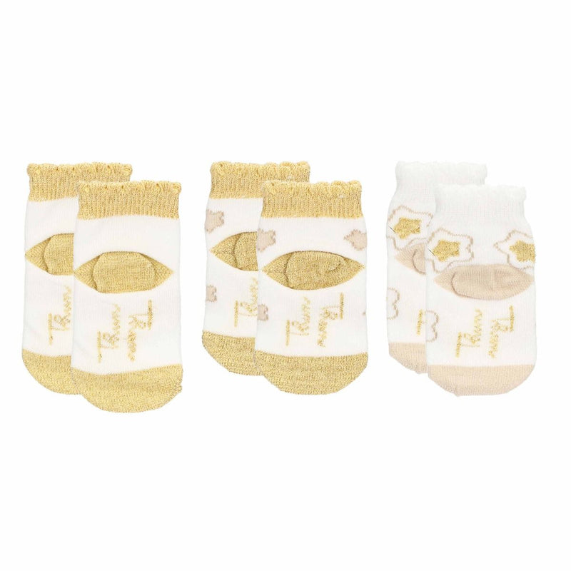 Set 3 calzini Thun unisex dettagli oro | Rohome - Rohome