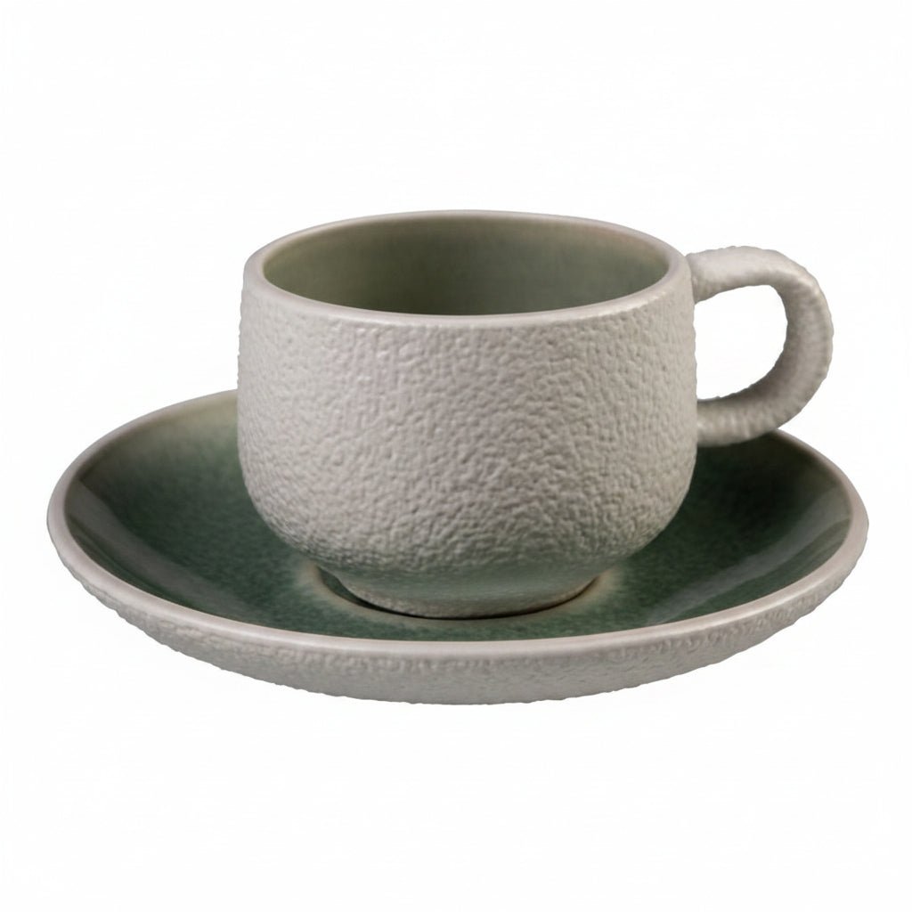 Set 4 tazzine in stoneware colore verde | Rohome | Rohome