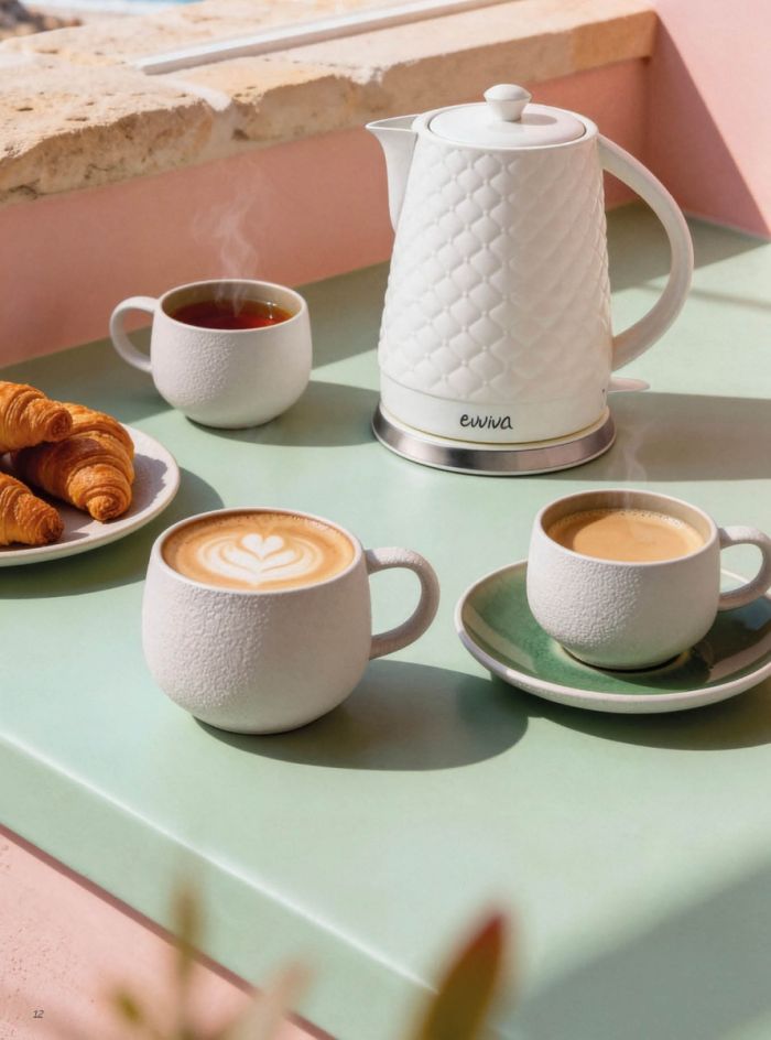 Set 4 tazzine in stoneware colore verde | Rohome | Rohome