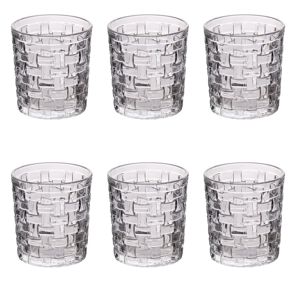 Set 6 bicchieri acqua cottage trasparenti | rohome | Rohome