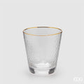 Set 6 Bicchieri acqua EDG Goldrim 350ml | Rohome | Rohome
