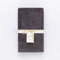Set Glamour 1 asciugamano viso più 1 ospite Grigio scuro | Rohome | Rohome