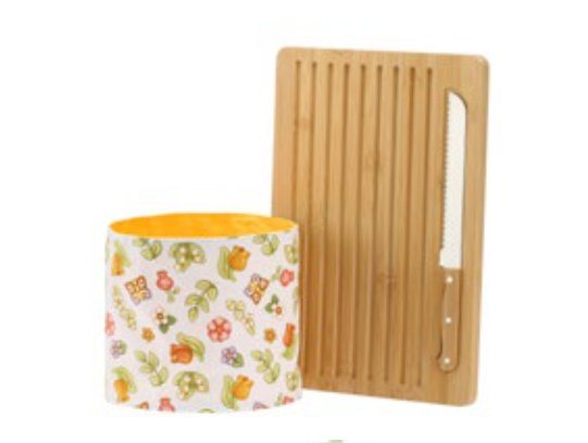 Set Tagliere in legno e portapane Thun Happy Country | Rohome - Rohome