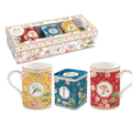 Set tea 2 mug e scatola in latta porta tea Jardins D'Orient | Rohome | Rohome