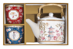 Set teiera e bicchierini in porcellana Jardins D'Orient | rohome - Rohome