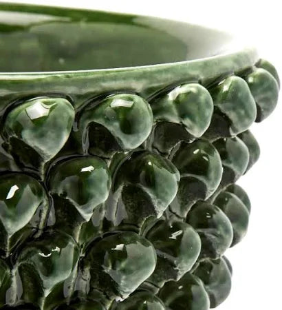 Edg - Vaso fenice pigna cache pot verde | Rohome