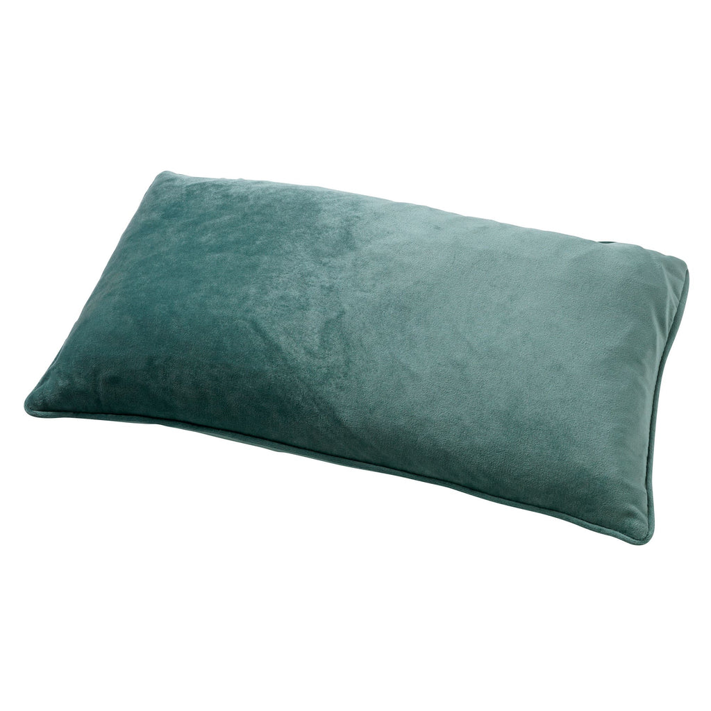 Cuscino arredo in velluto 30x50cm Verde petrolio | Rohome