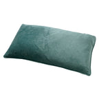 Cuscino arredo in velluto 30x50cm Verde petrolio | Rohome