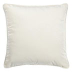 Cuscino arredo in velluto 45x45cm avorio | Rohome