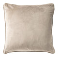 Cuscino arredo in velluto 45x45cm beige | Rohome