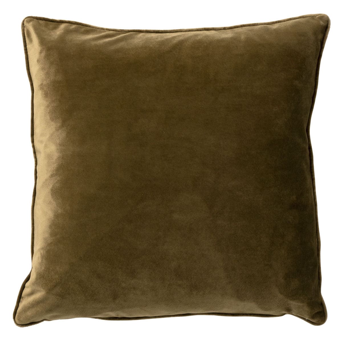 Cuscino arredo in velluto 45x45cm Verde militare | Rohome