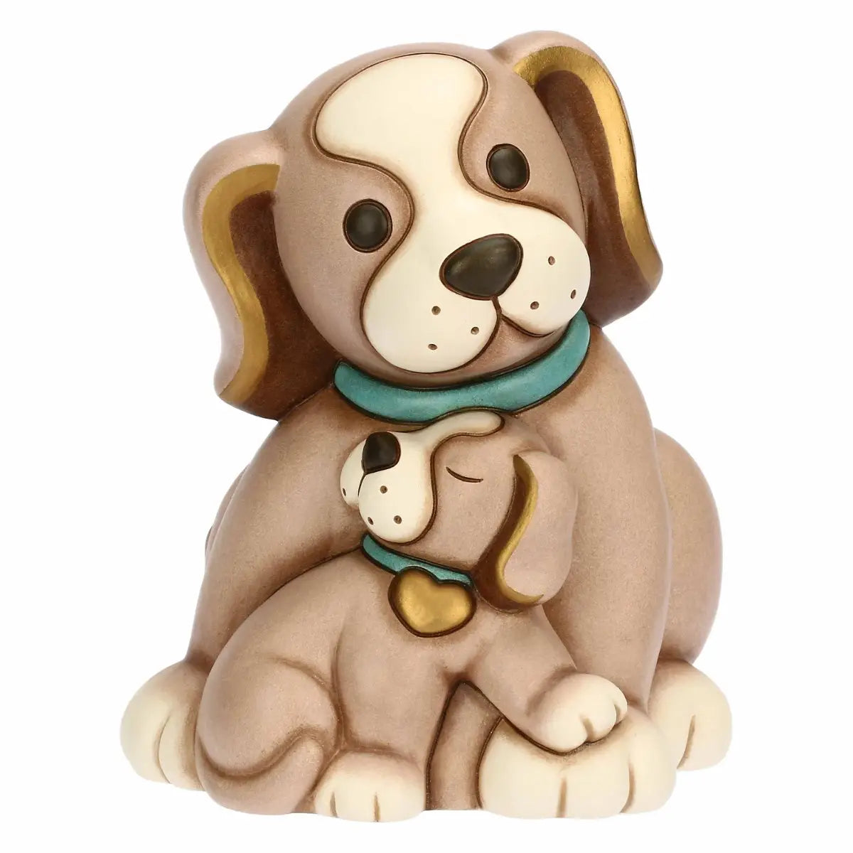Thun - Coppia cani Todo papà e cucciolo in ceramica | Rohome
