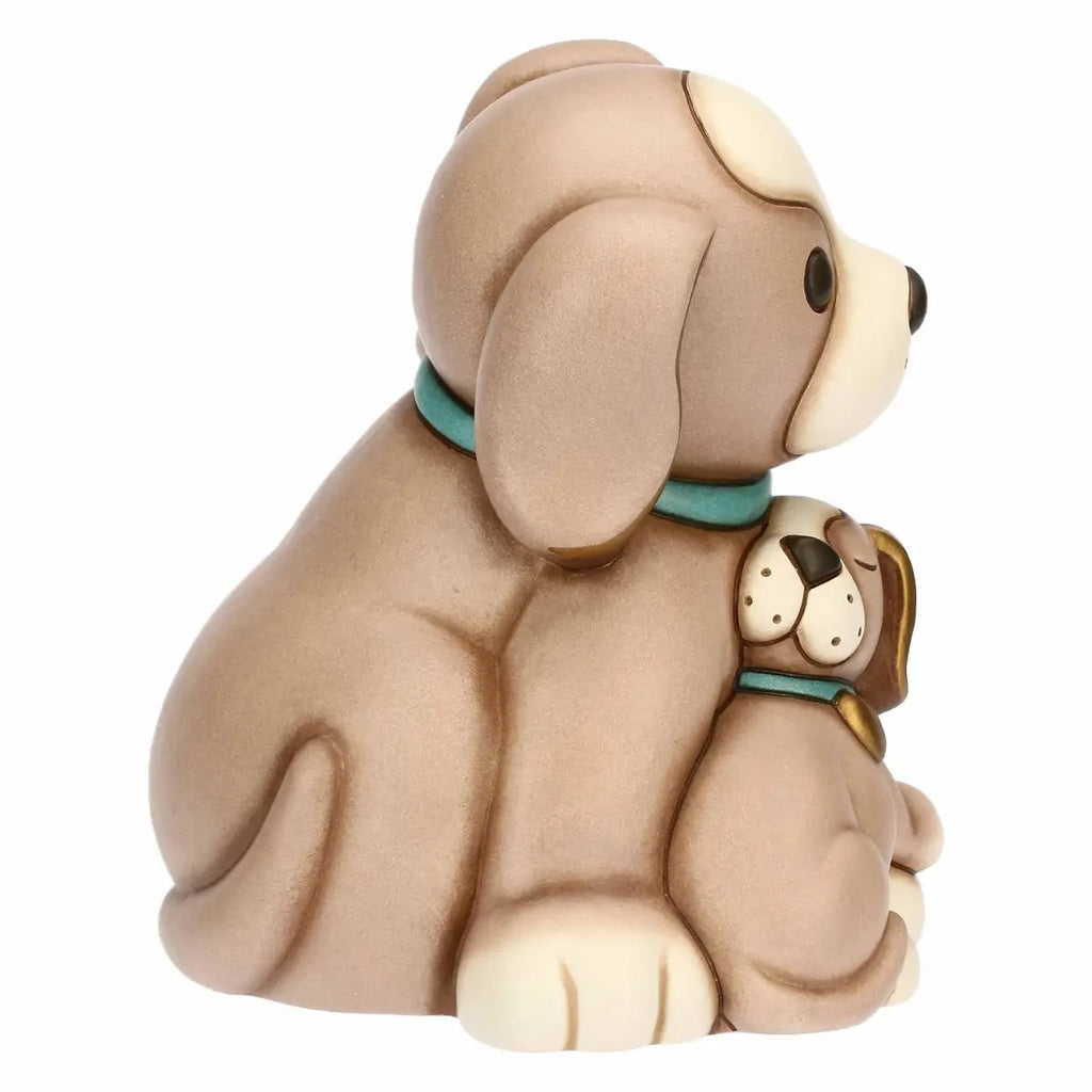 Thun - Coppia cani Todo papà e cucciolo in ceramica | Rohome