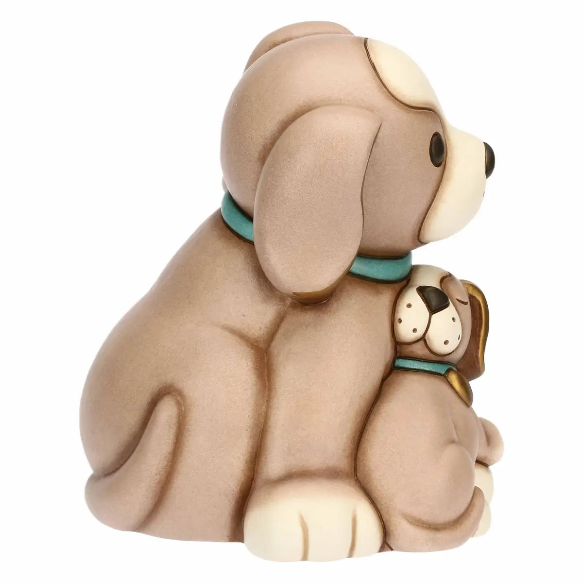 Thun - Coppia cani Todo papà e cucciolo in ceramica | Rohome