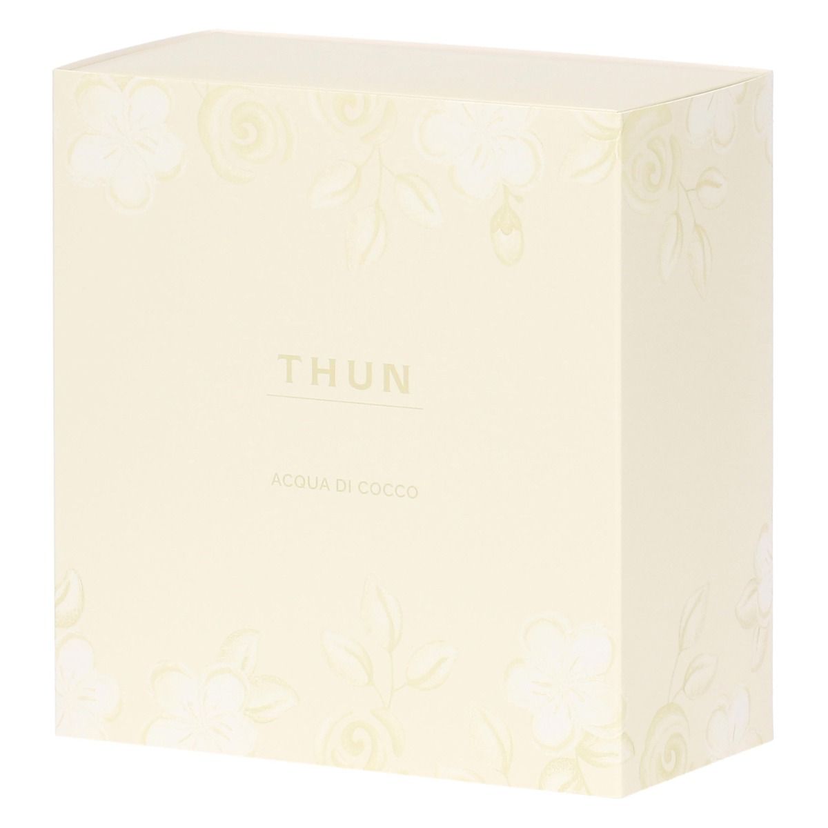 Thun - diffusore mini in porcellana con fiore colore crema | rohome