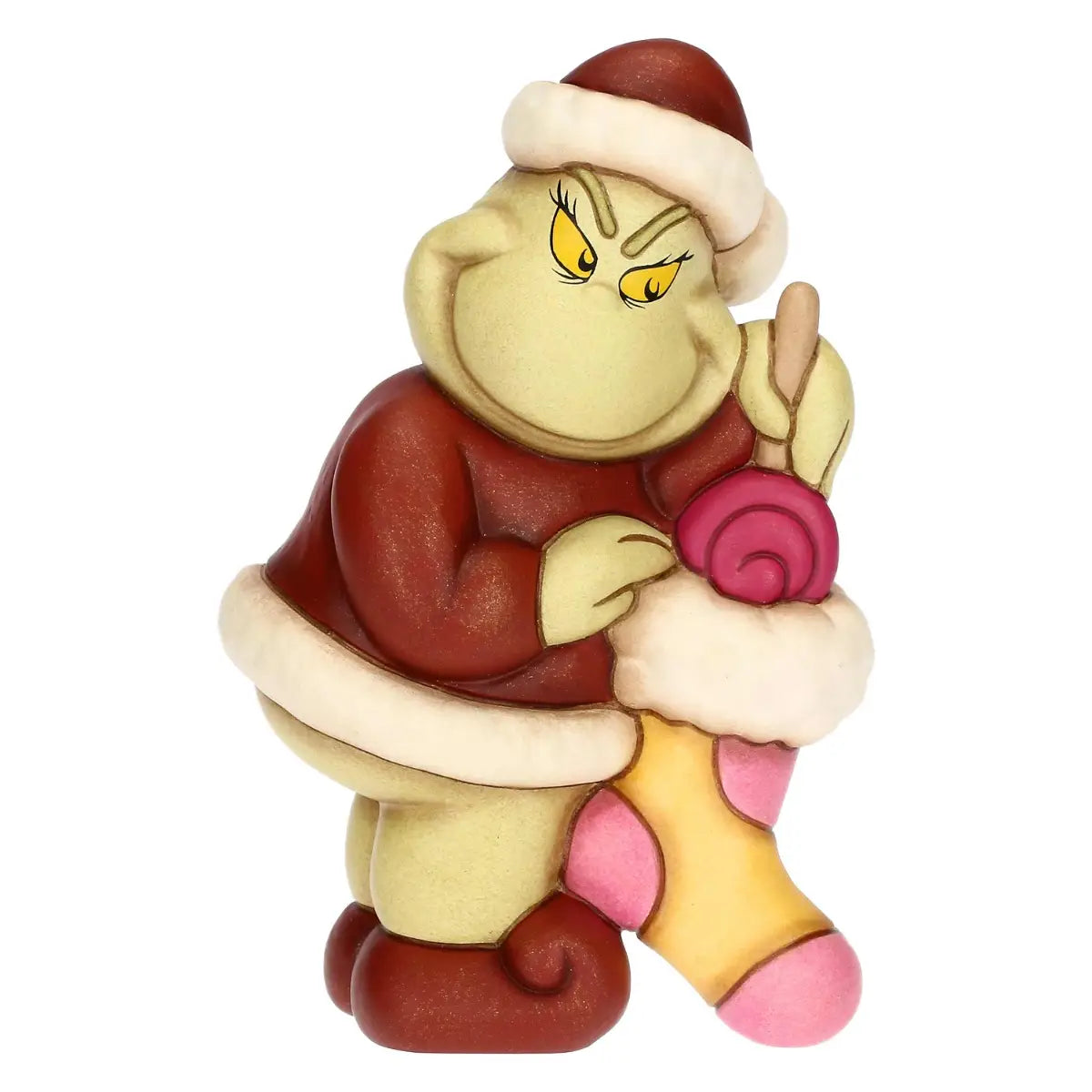 Thun - Grinch con calza in ceramica, medio | Rohome