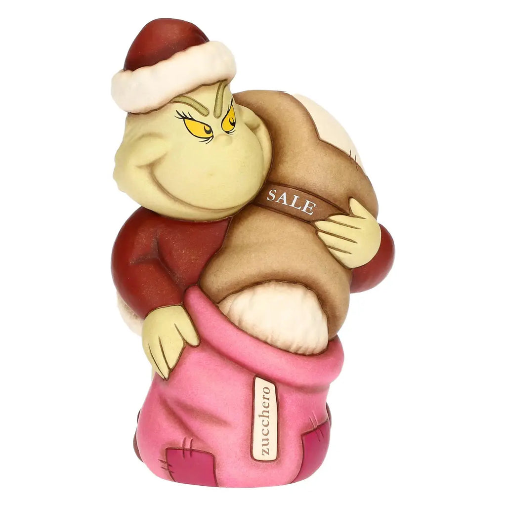 Thun - Grinch con sacchi in ceramica, grande | Rohome
