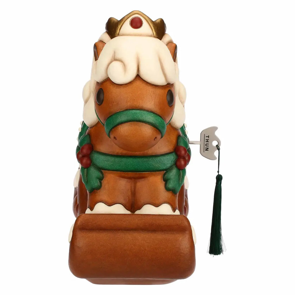 Thun - Carillon maxi cavallo a dondolo in ceramica | Rohome