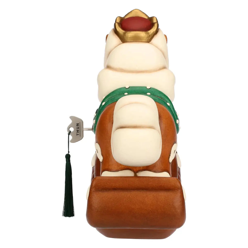 Thun - Carillon maxi cavallo a dondolo in ceramica | Rohome