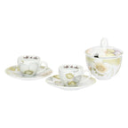 Thun - Set 2 tazzine con zuccheriera linea bloom | Rohome