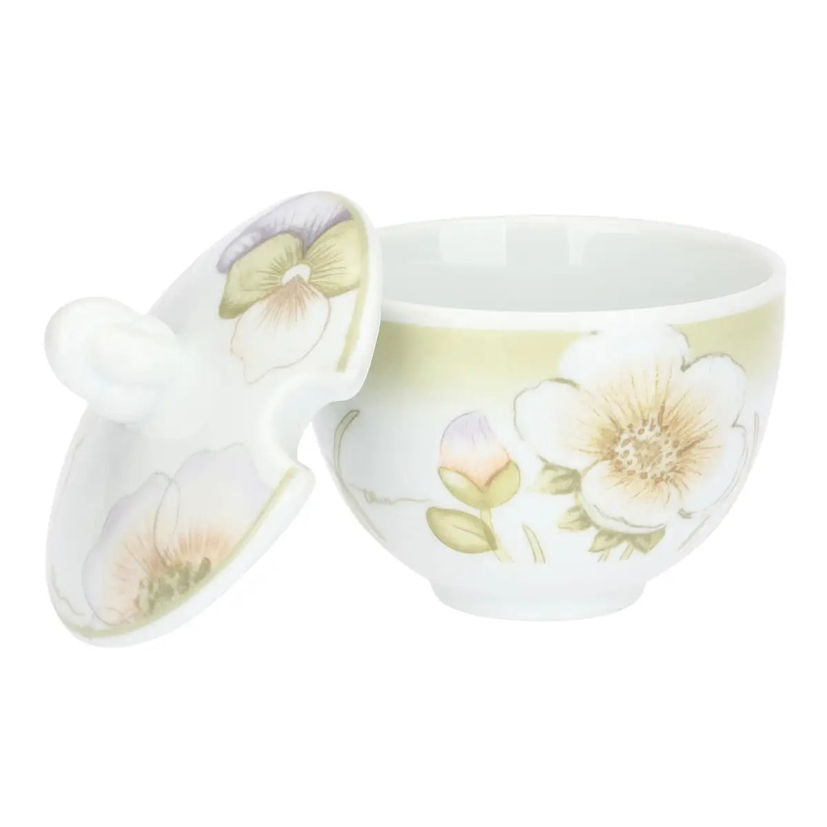 Thun - Set 2 tazzine con zuccheriera linea bloom | Rohome