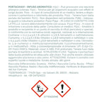 Thun - Portachiavi profumato in metallo quadrifoglio | Rohome