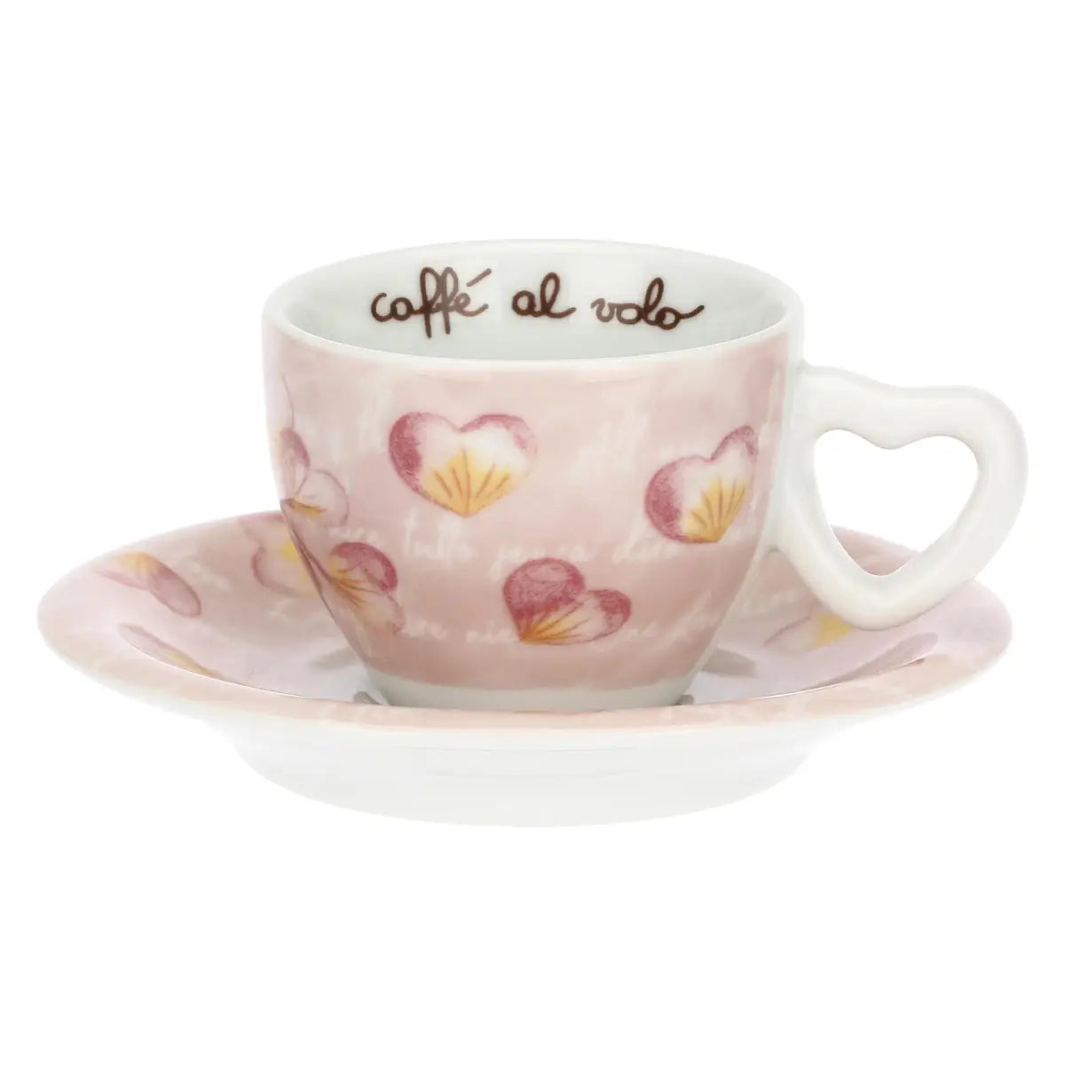 Set 6 tazzine Thun linea cuori in fiore | Rohome