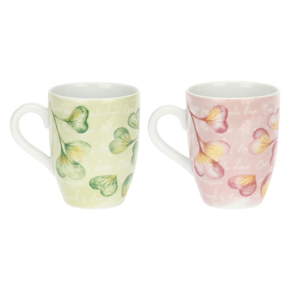 Thun - coppia mug  cuori in fiore  | rohome
