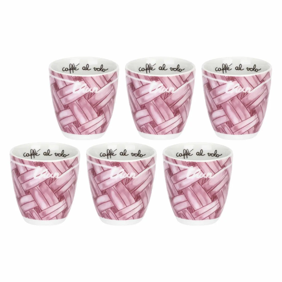 Thun - Set 6 caffeini in porcellana AbbracciAMI | Rohome
