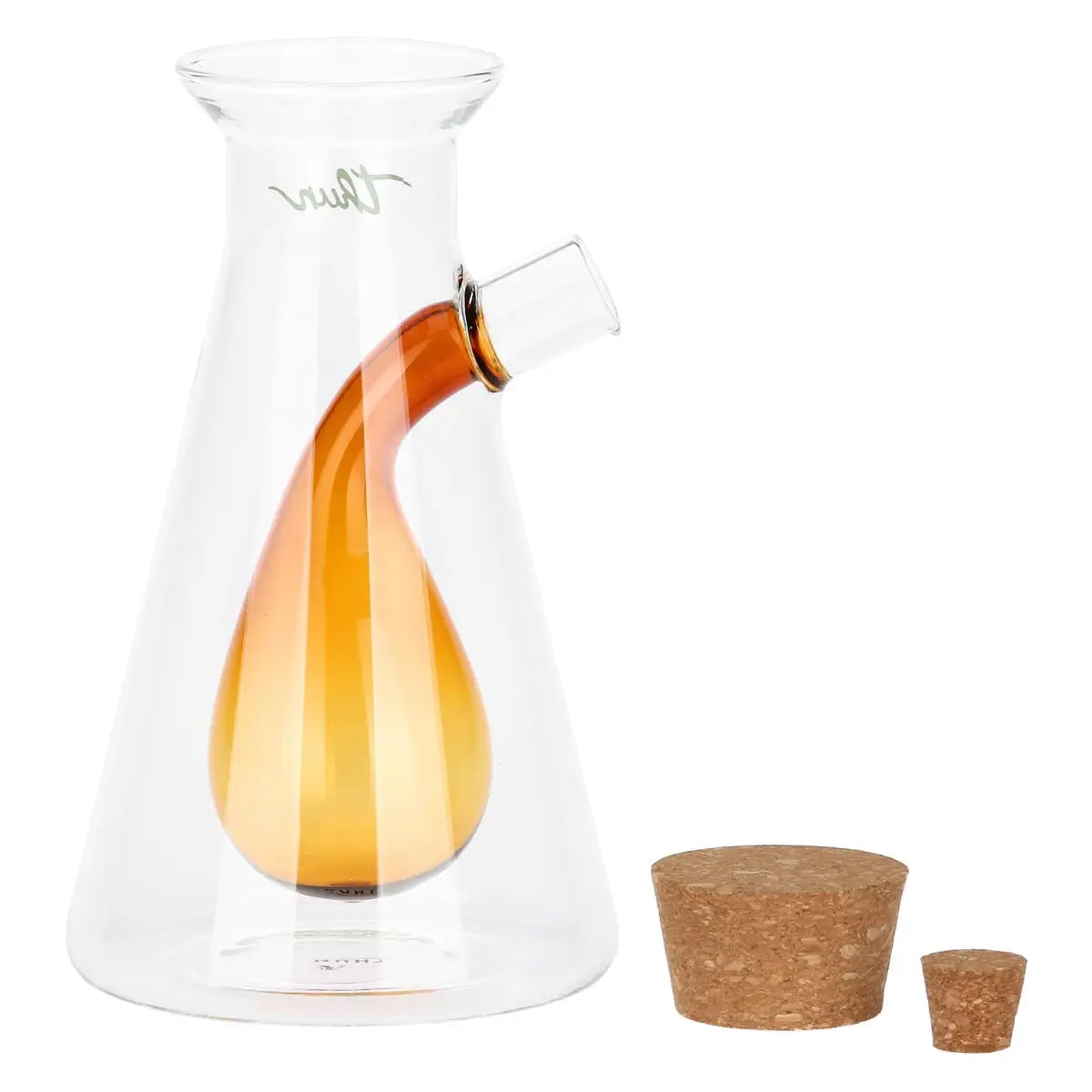 Thun - Set oliera ed acetiera in vetro | Rohome