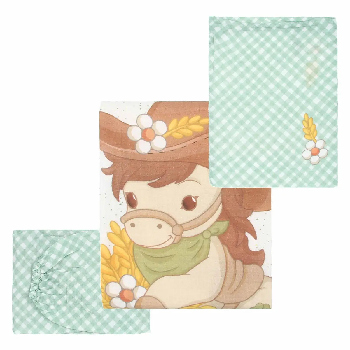 Thun - Set lenzuola culla dolce fattoria | Rohome