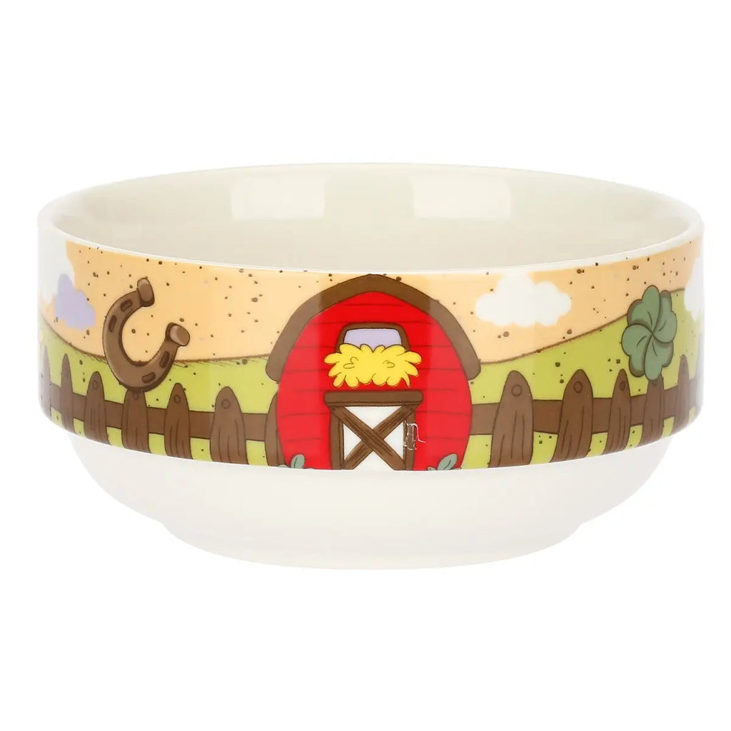 Thun - Set 3 pezzi pappa in porcellana dolce fattoria | Rohome