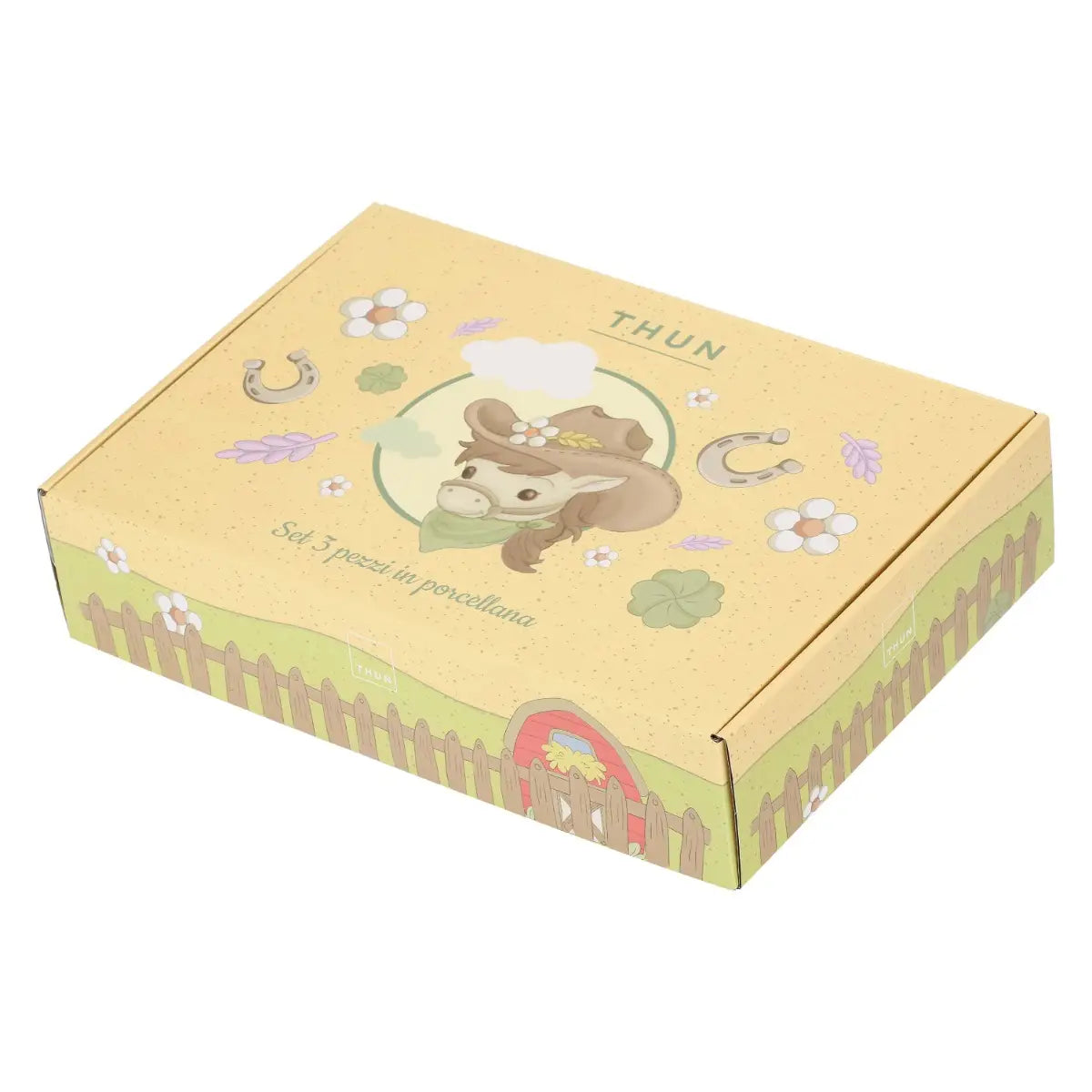 Thun - Set 3 pezzi pappa in porcellana dolce fattoria | Rohome