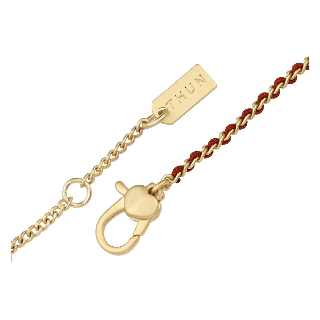 Thun - Bracciale catena e tessuto con coccinella | Rohome