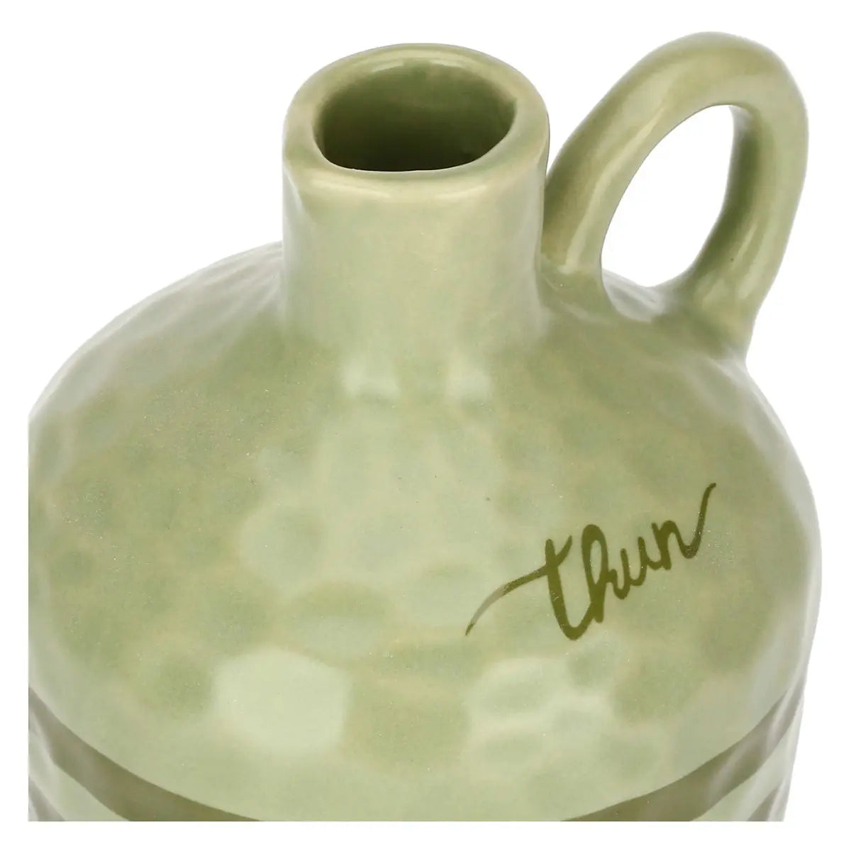 Thun - Set Oliera con olio in ceramica verde antico | Rohome