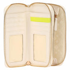 Thun - Portafoglio con doppia zip metalassè burro | Rohome